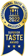 Granted 3 Stars Superior Taste Award from the International Taste Institute – Brussels