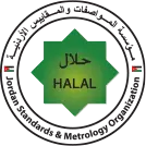 Halal certified by Jordan Standards and Metrology Organization (JSMO)